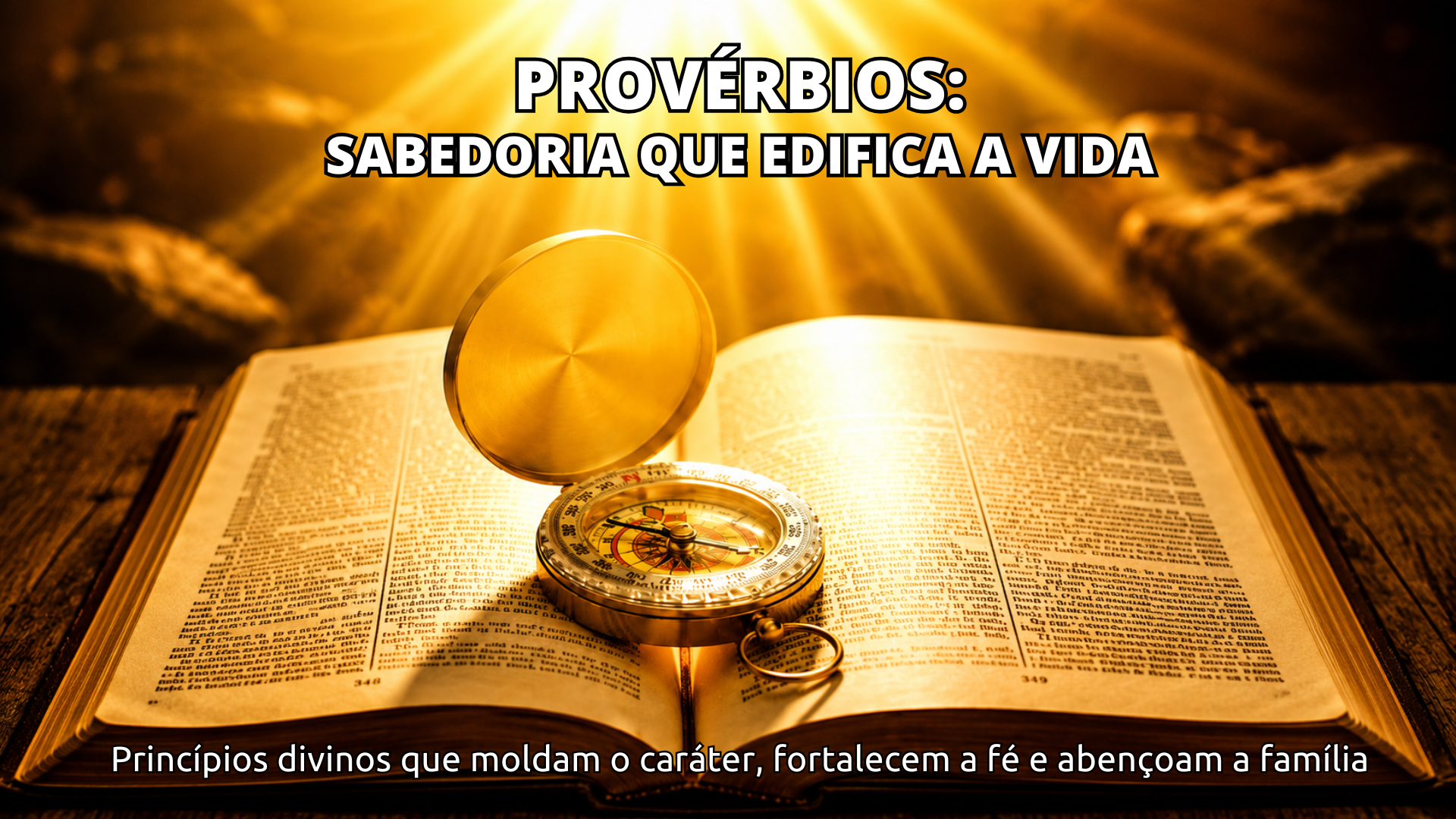 Capa do 3º Trimestre de 2026 da Classe Adultos — Provérbios: Sabedoria que Edifica a Vida