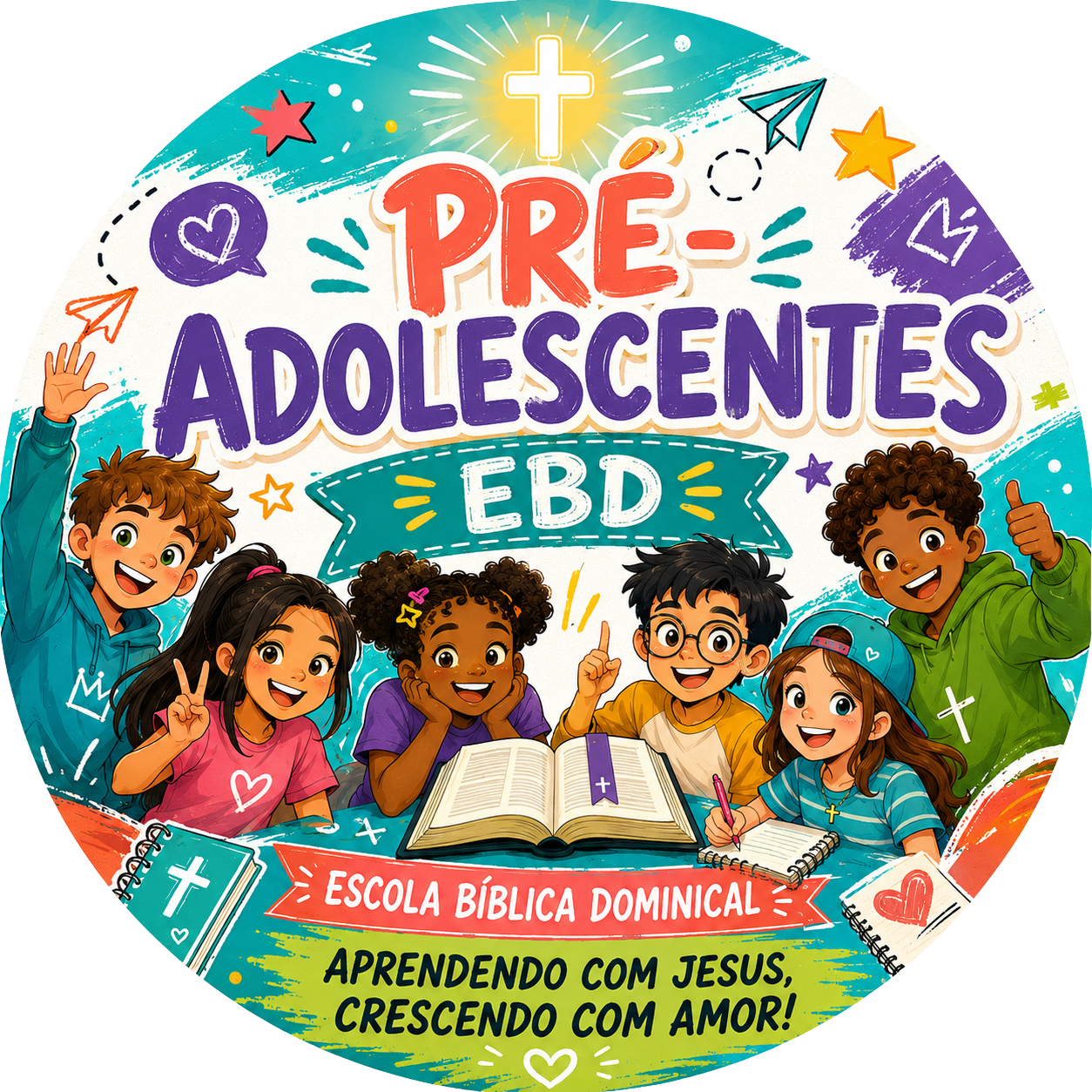 Logo Pré-adolescentes